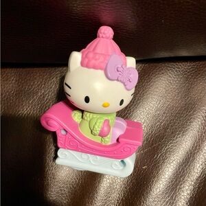 McDonald's Pink and Green Hello Kitty Sleigh